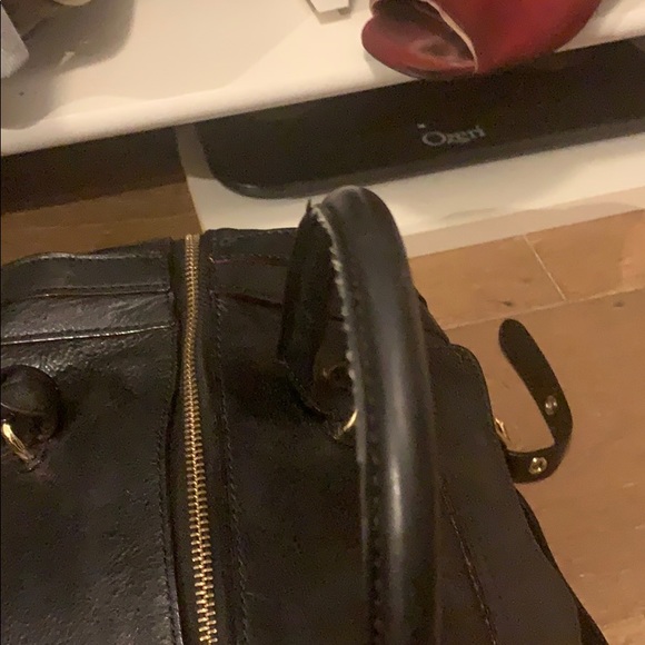 COPY - Rebecca Minkoff Black Leather Bag & Gold H… - Picture 13 of 13